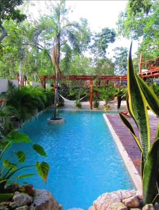 Apartment With Private Pool Tulum Chemuyil Exterior photo